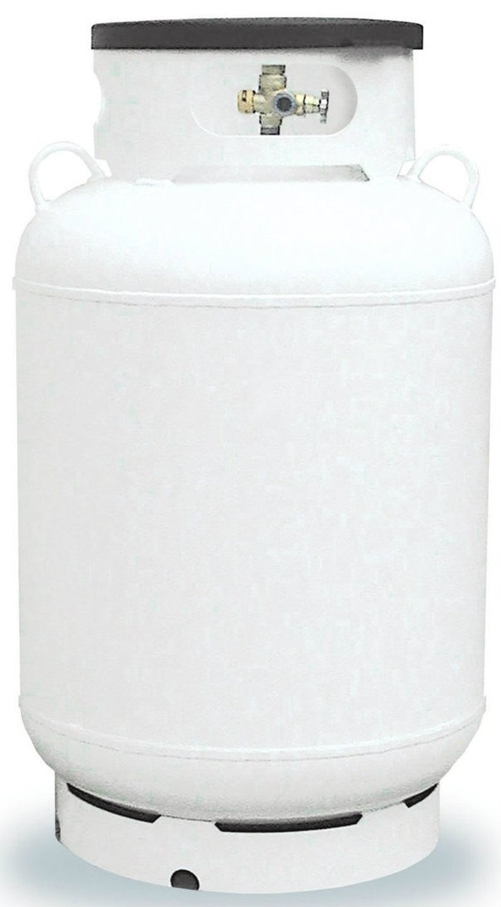 200 lbs (45.6 Gallon) ASME Propane Tank (Commercial Delivery, usually arrives in 1-2 weeks)