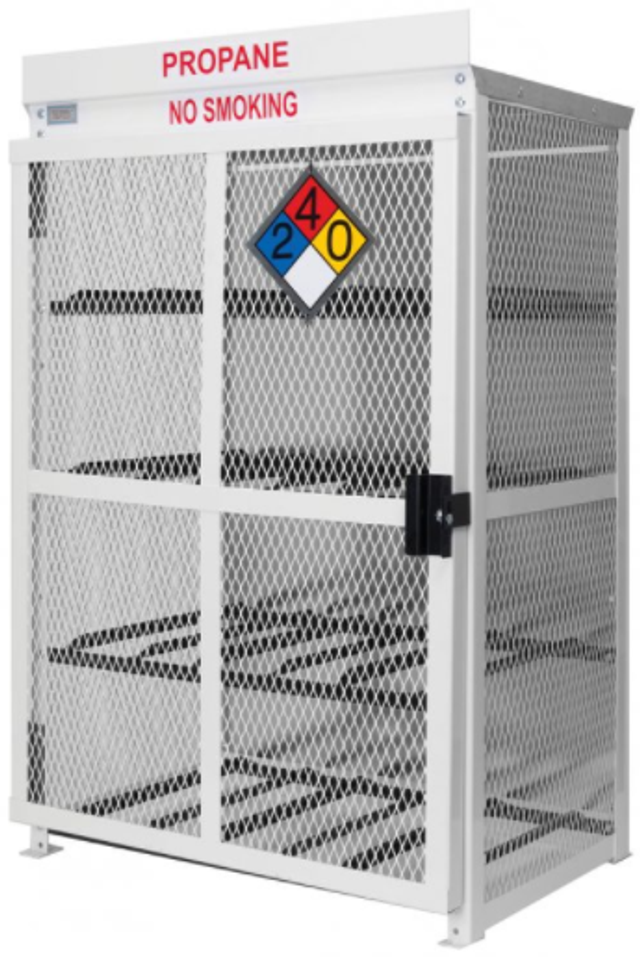 12-Hold Steel 33.5# Forklift Cage (usually arrives within 1-2 weeks)