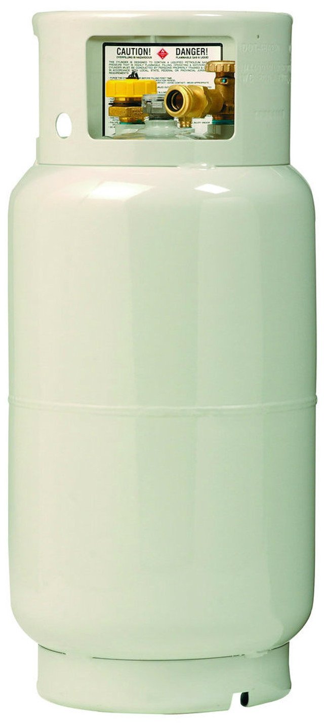 33.5 lbs (7.5 Gallon) Manchester Propane Forklift Tank without Fill Valve
