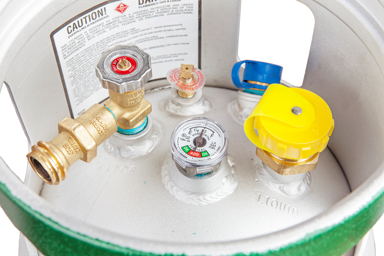 33.5 lbs (7 gallon) Manchester Aluminum Mower Propane Tank - Image 2