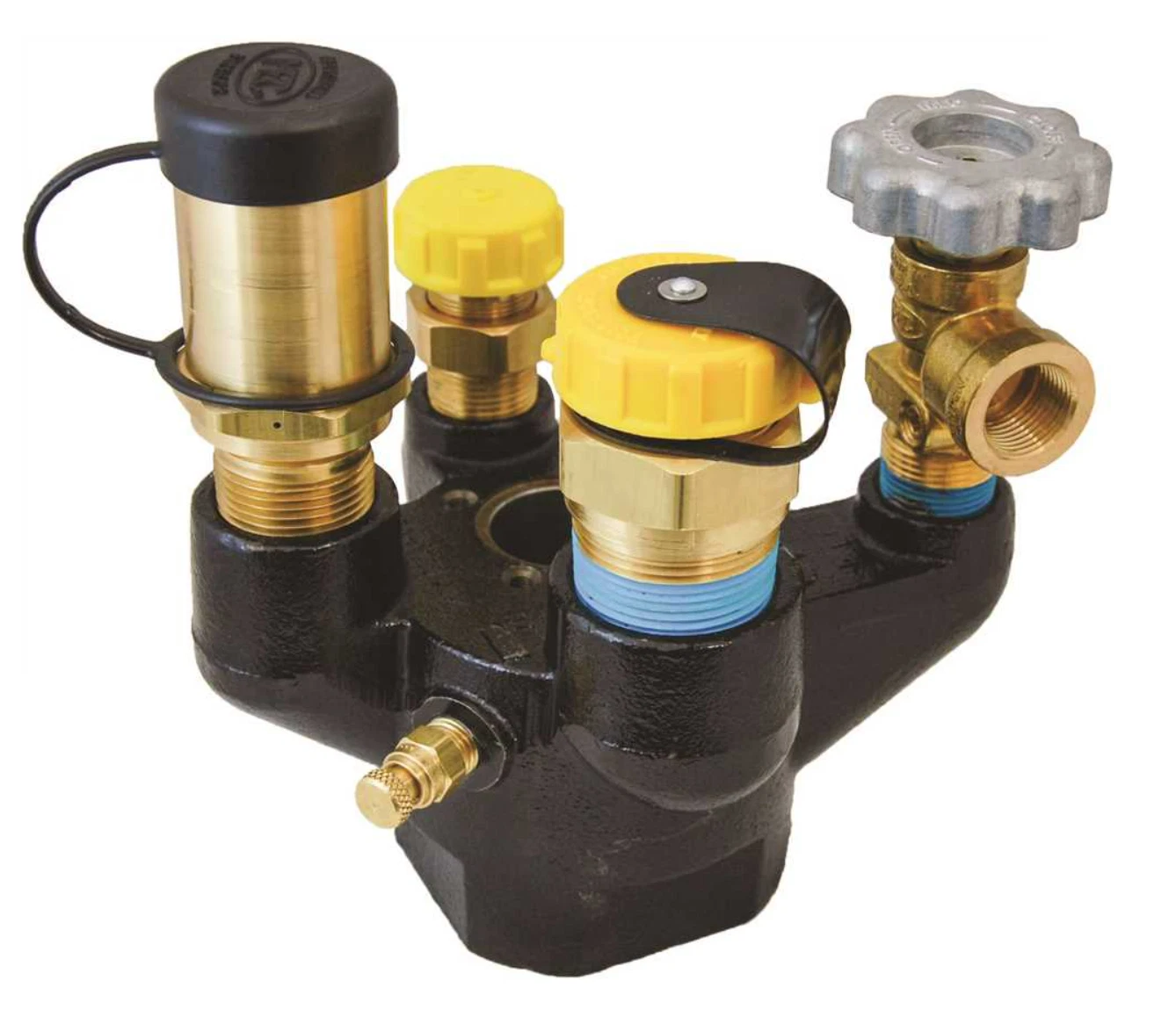 Underground Multi-Valve Propane Tank Service MES-PVE2098AT 2-1/2" FPT Acme Fill - Image 2